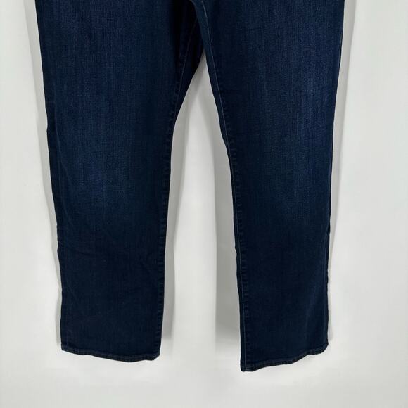 Mavi Matt Relaxed Straight Jeans 30 x 30‎ Stretch Dark Wash - Picture 3 of 14